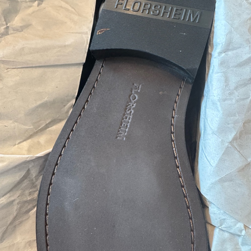 Florsheim Black Leather Oxfords - Picture 2 of 5